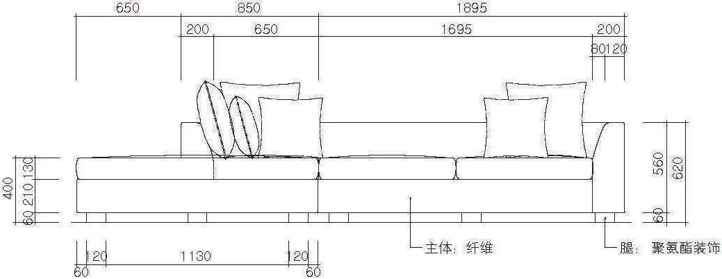 细节图A——沙发